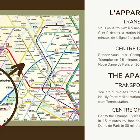 4pers#1 Bedroom#ternes#champs-elysees *
