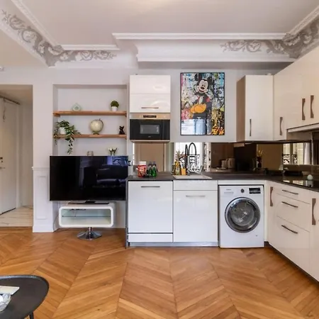 Apartment 4pers#1 Bedroom#ternes#champs-elysees