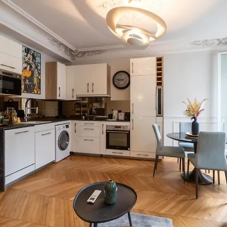 Apartment 4pers#1 Bedroom#ternes#champs-elysees